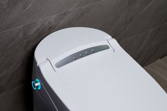 オフィスビルの浴室を 床に設置されたインテリジェント自動トイレと多機能のラグジュアリービデットで 変えてください