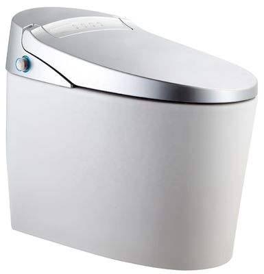 オフィスビルの浴室を 床に設置されたインテリジェント自動トイレと多機能のラグジュアリービデットで 変えてください